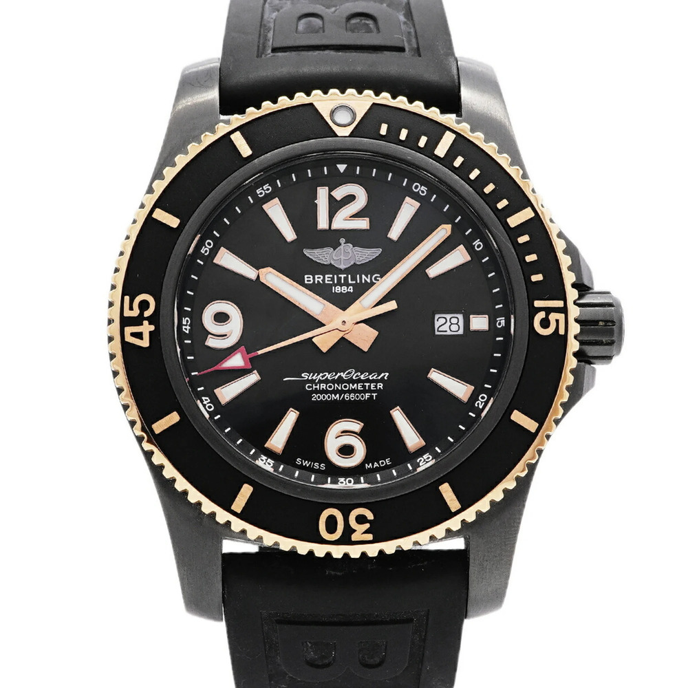 Breitling Superocean Automatic 46 U17368 Black Dial Men's Watch